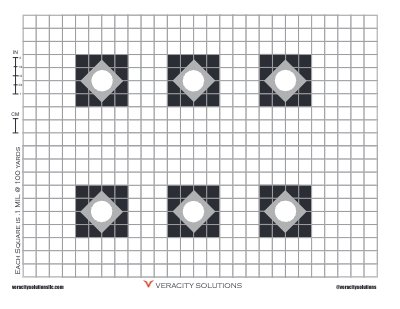 LPVO Zeroing Target (6 tgts)
