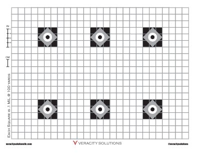 Precision Zeroing Target (6 tgt)
